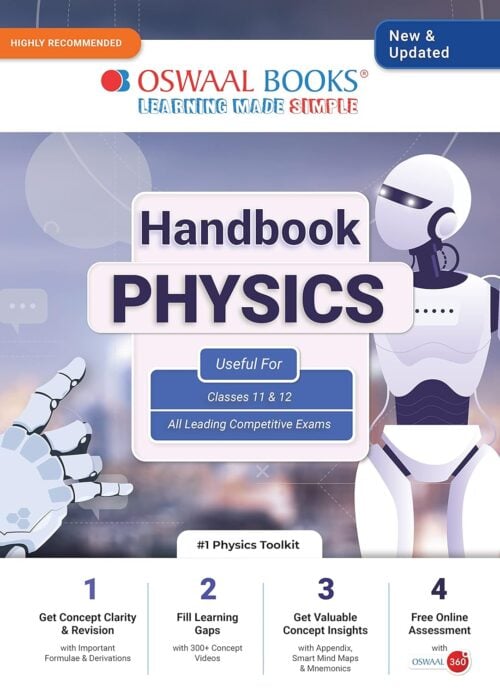 Oswaal Handbook of Physics Class 11 & 12 - Must Have for JEE & NEET - Engineering & Medical Entrance Exams
