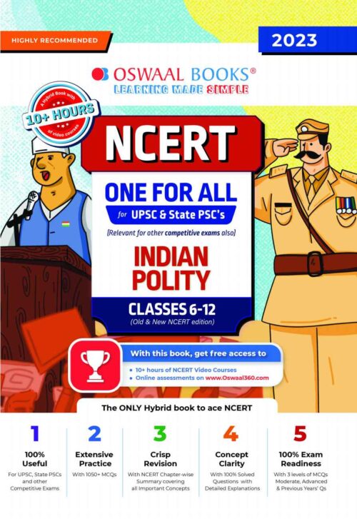 Oswaal NCERT One For All Indian Polity Class 6-12 for UPSC & State PSC - Oswaal Editorial Board