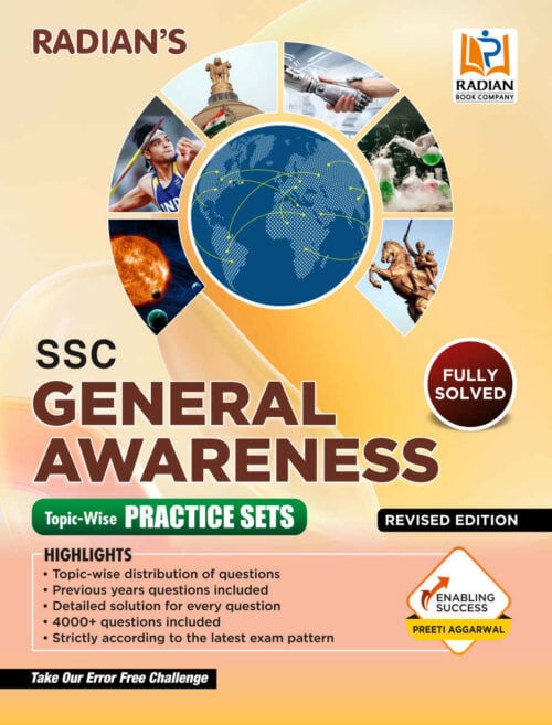 Radian SSC General Awareness Topic-wise Practice Set Book 2022 - Testbook with 4000+ Questions (English Medium)