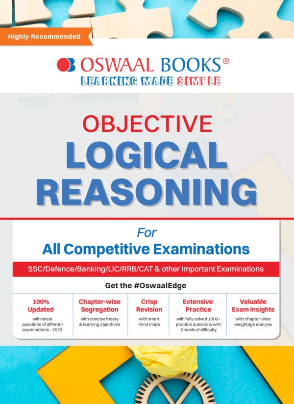 Oswaal Objective Logical Reasoning [2024 Edition]