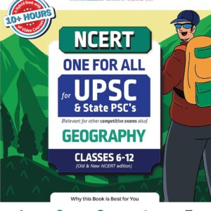 Oswaal NCERT One For All GEOGRAPHY Book Class 6-12 [2024 Edition]