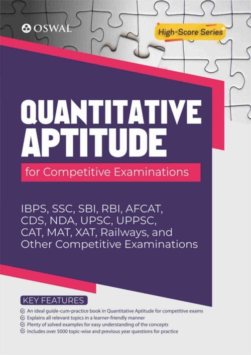 Quantitative Aptitude For Competitive Exams - Oswaal [2020 Edition]