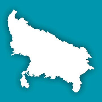 Uttar Pradesh State Map