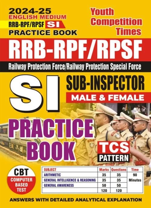 YCT 2024-25 RRB RPF - RPSF SI Practice Book [English Medium]