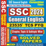 YCT SSC 2024 General English TCS Pattern Chapterwise Solved Papers 23535+ Objective Questions [English Medium]