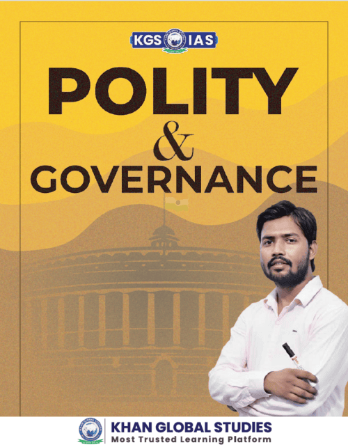 Polity & Governance Book by Khan Sir [English Medium] - KGS