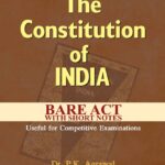 The Constitution of India Bare Act - Dr. P.K. Agrawal [Team Prabhat]